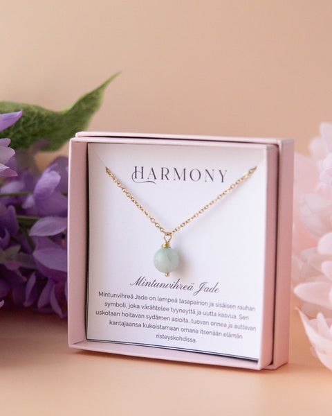 Harmony/Mintunvihre&auml; Jade-kullanv&auml;rinen